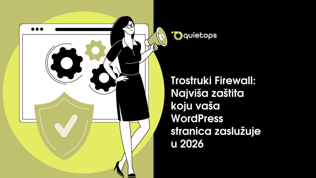 Trostruki Firewall Najviša zaštita koju vaša WordPress stranica zaslužuje