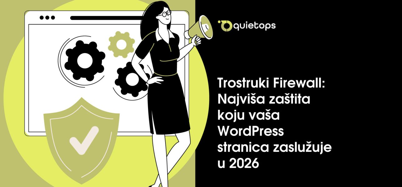 Trostruki Firewall Najviša zaštita koju vaša WordPress stranica zaslužuje