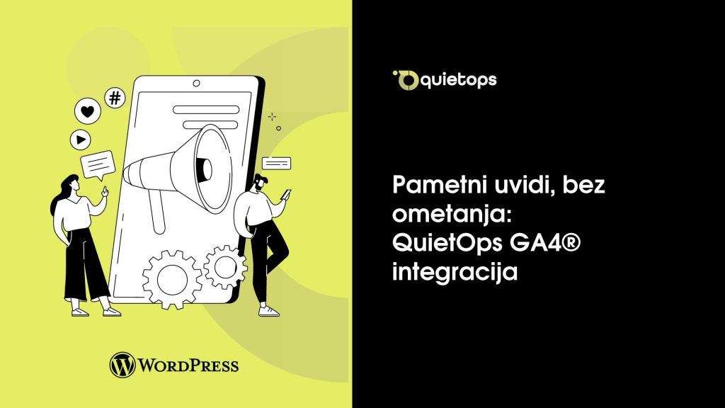 Pametni uvidi, bez ometanja QuietOps GA4® integracija