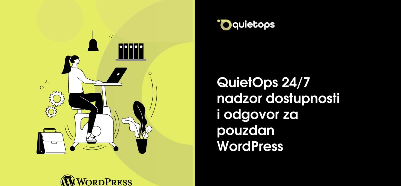 QuietOps 247 nadzor dostupnosti i odgovor za pouzdan WordPress