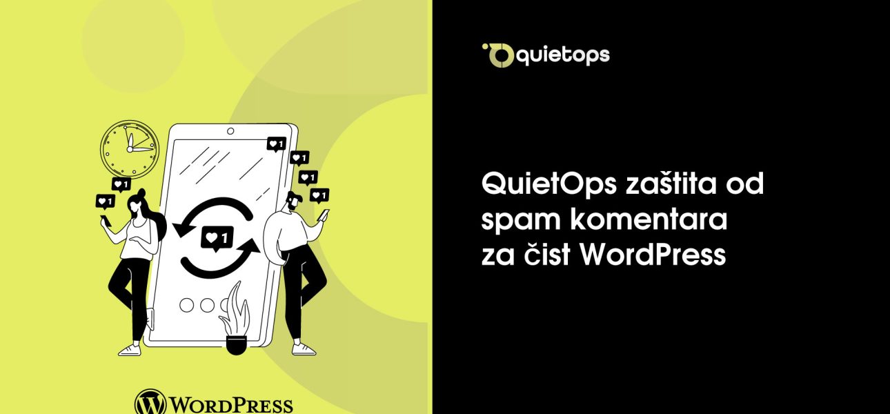 QuietOps zaštita od spam komentara za čist WordPress