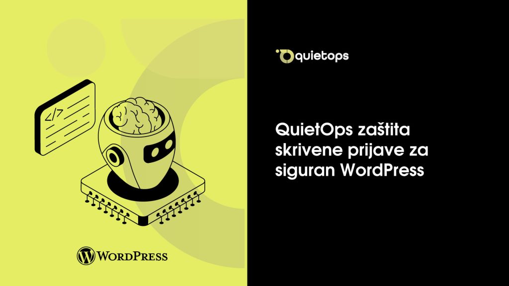QuietOps zaštita skrivene prijave za siguran WordPress