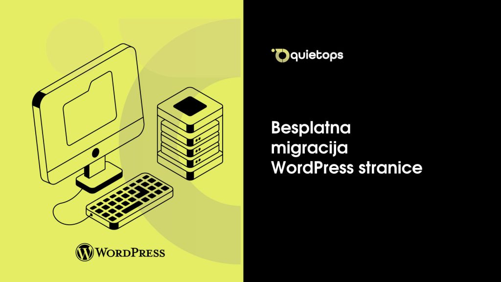 besplatna migracija WordPress stranice